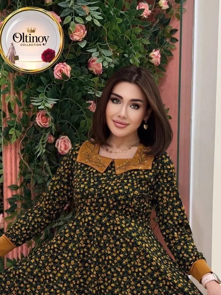 Qaytarma yoqali gulli dvoyka